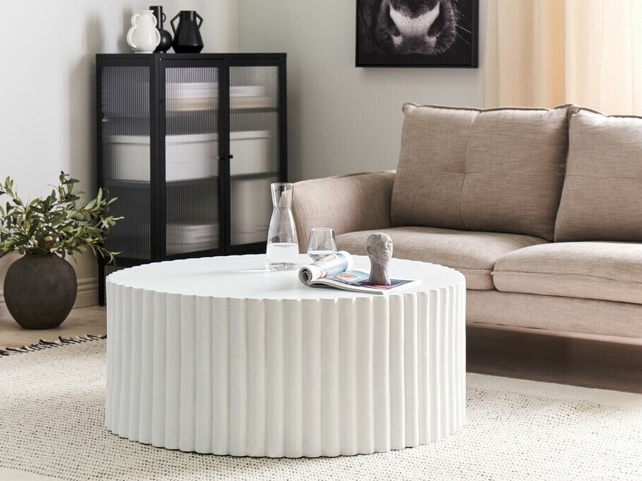 Stolić za kavu Berwyn 2131 (Bijela + Terazzo)