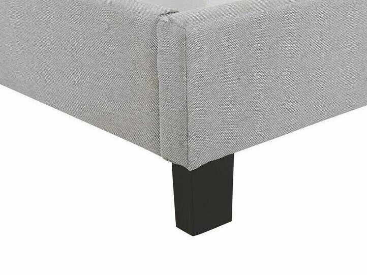 Krevet Berwyn 606 (Svijetlo siva)