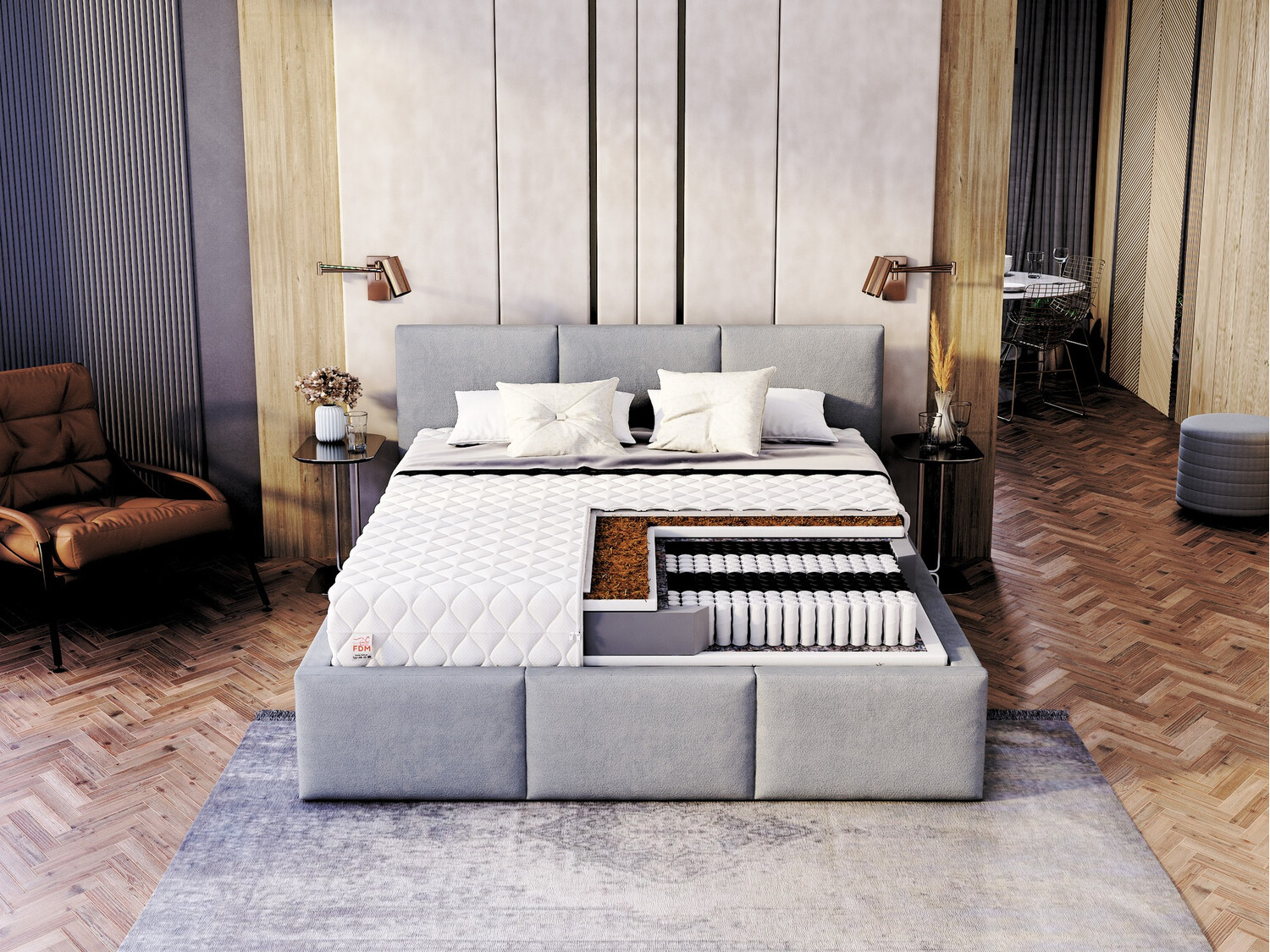 Madrac Fairfield 104 (140 x 200 cm)