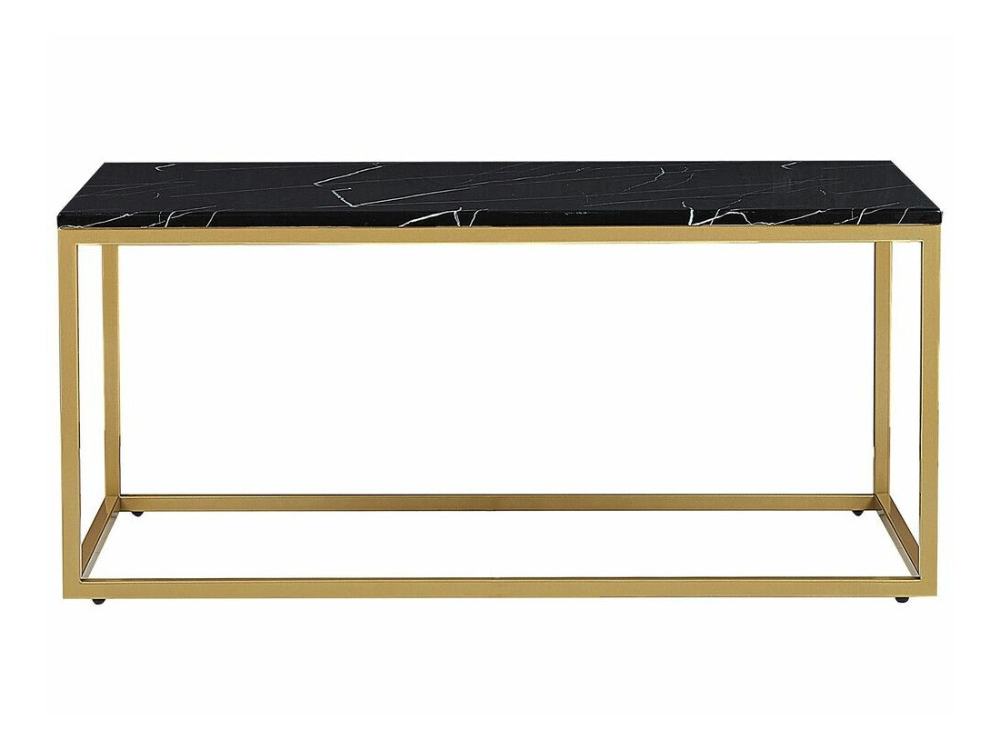 Stolić za kavu Berwyn 638 (Zlatno + Crni mramor)