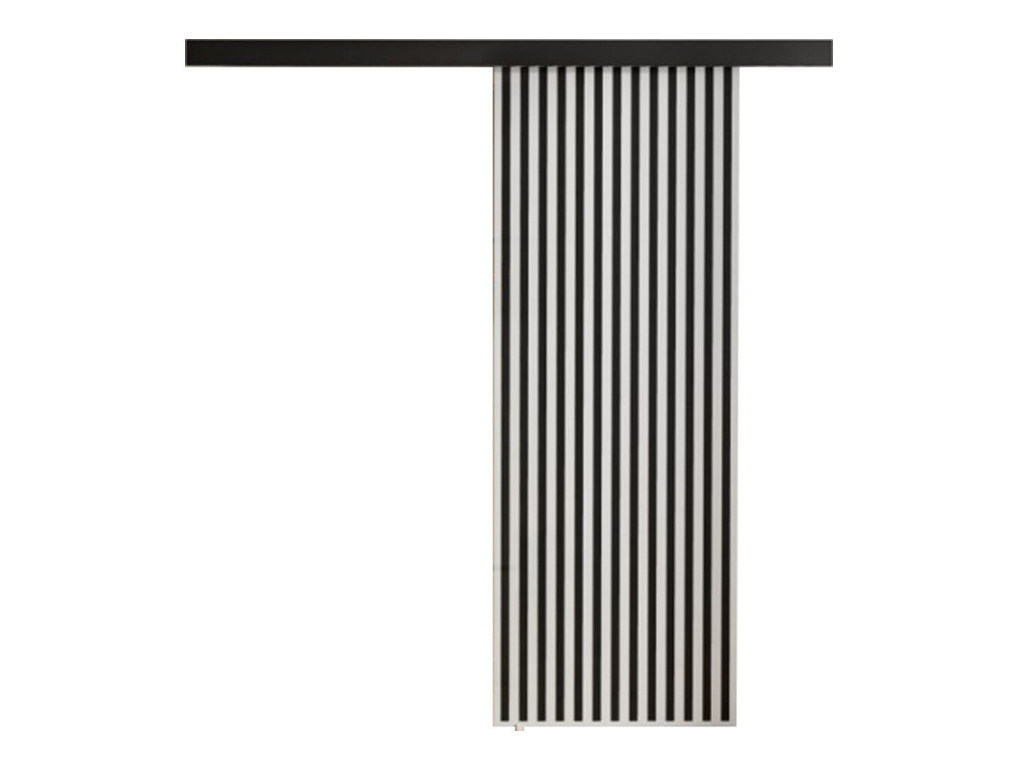 Klizna vrata Dover 201 (Bijela + Crna)