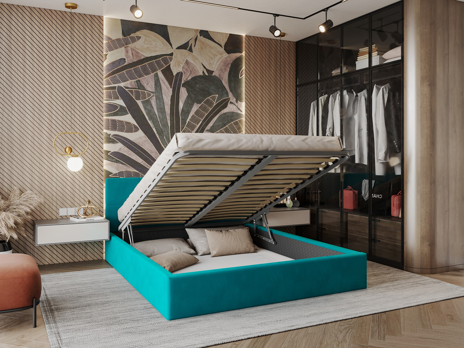 Krevet Fairfield 106 (Tirkizna)