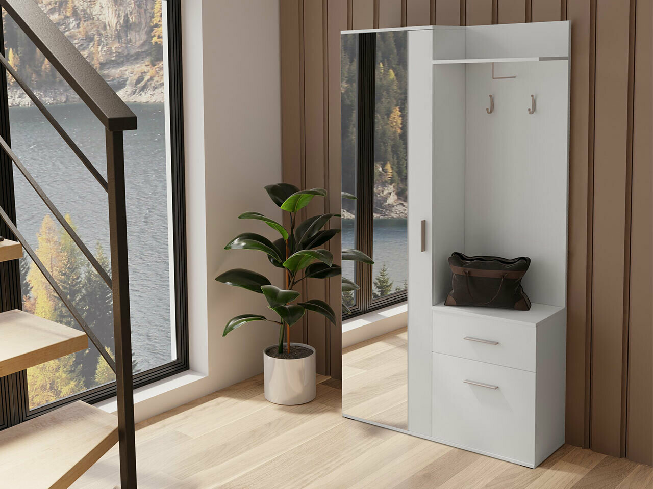 Set za hodnik Pavo (Bijela)