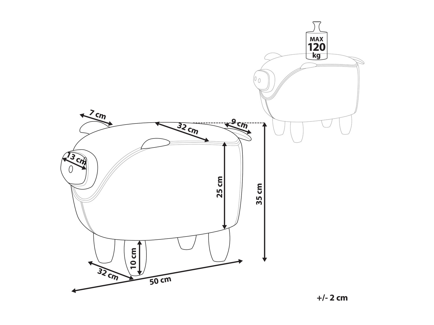 Tabure Berwyn 664 (Siva)