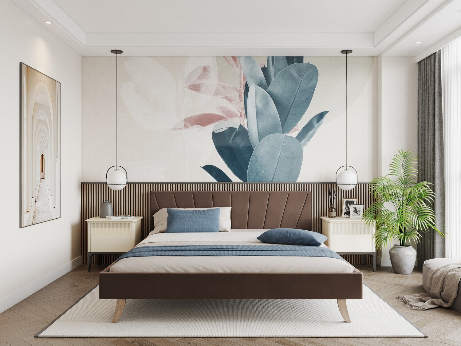 Krevet Fairfield 108 (Smeđa)