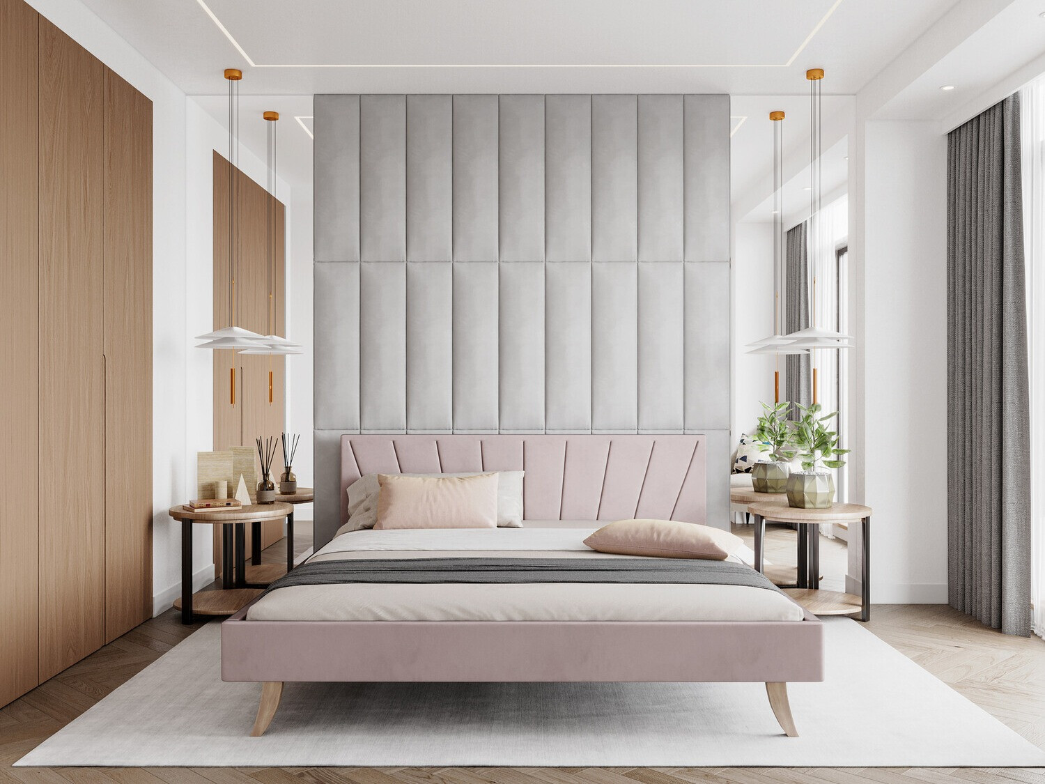 Krevet Fairfield 108 (Svijetlo ružičasta)