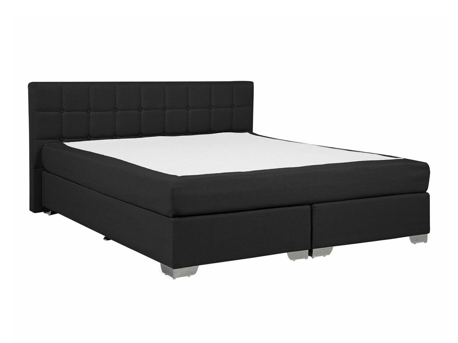 Boxspring krevet Berwyn 718 (Crna)