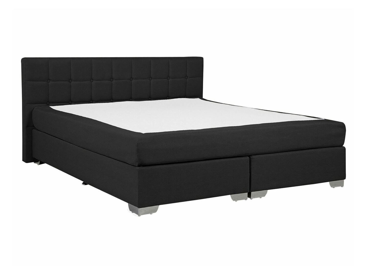 Boxspring krevet Berwyn 718 (Crna)