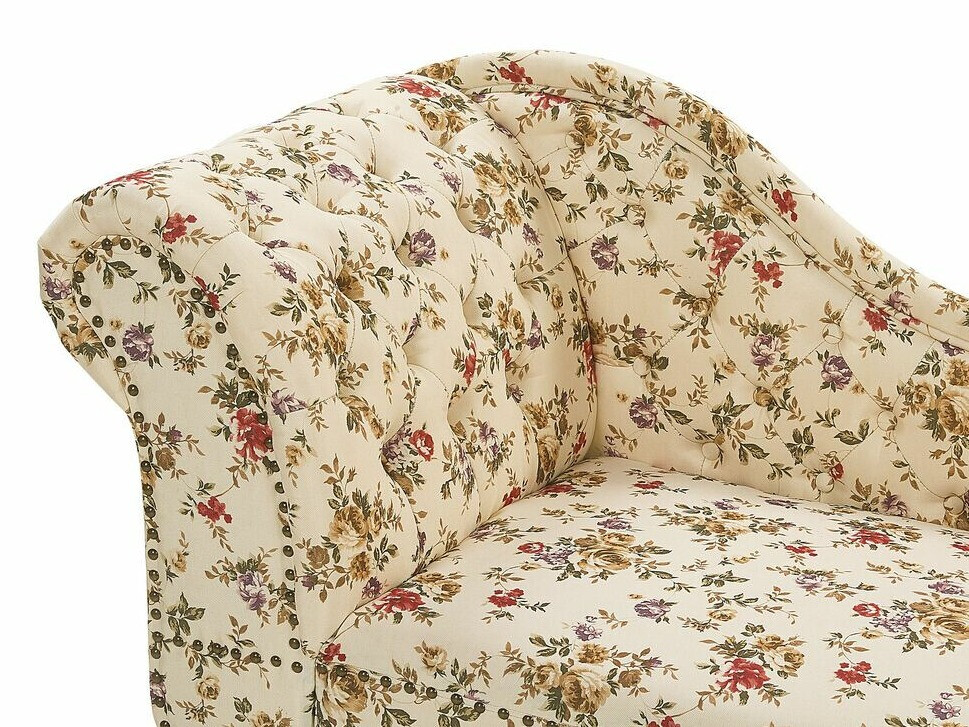 Ležaj Berwyn 708 (Bež + Cvjetni uzorak)