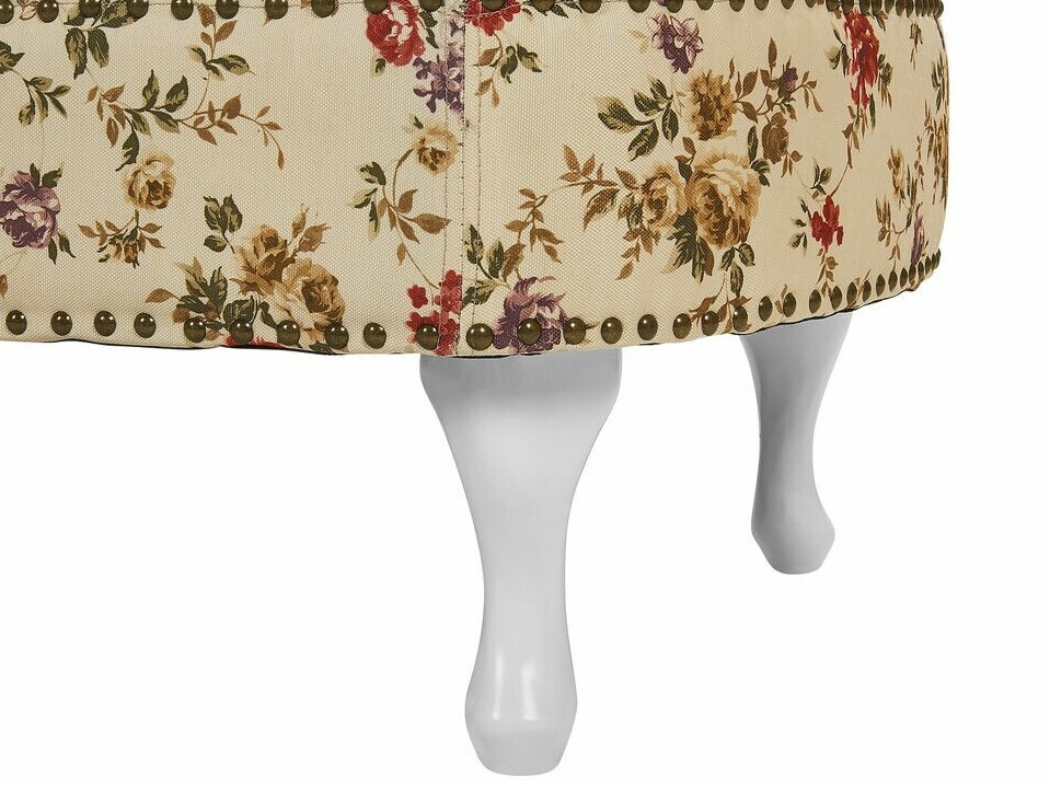 Ležaj Berwyn 708 (Bež + Cvjetni uzorak)