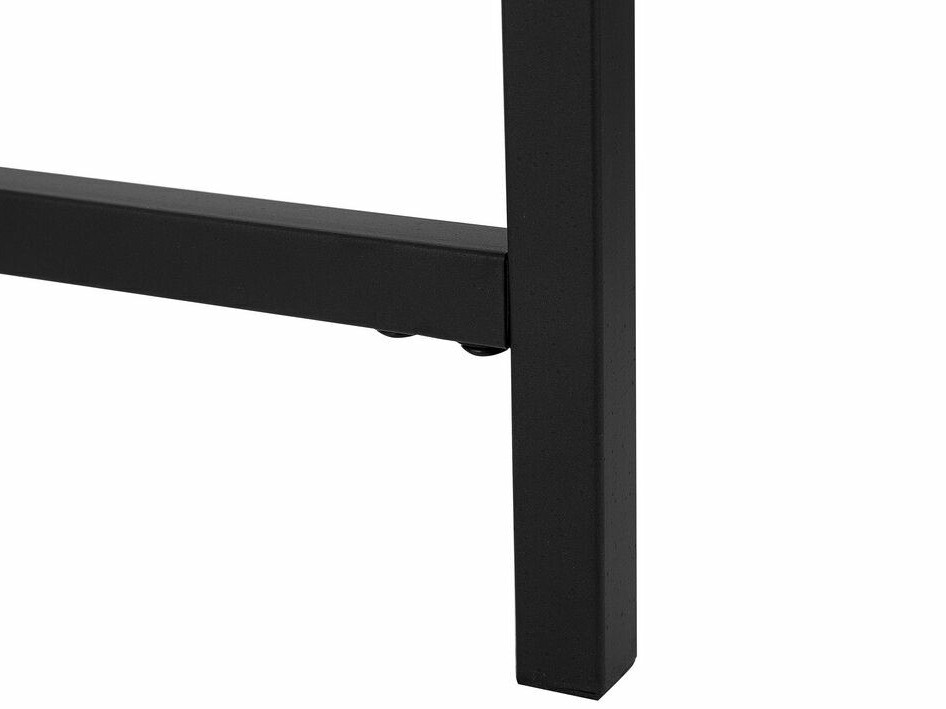 Stolić za kavu Berwyn 707 (Crna + Tamno drvo)