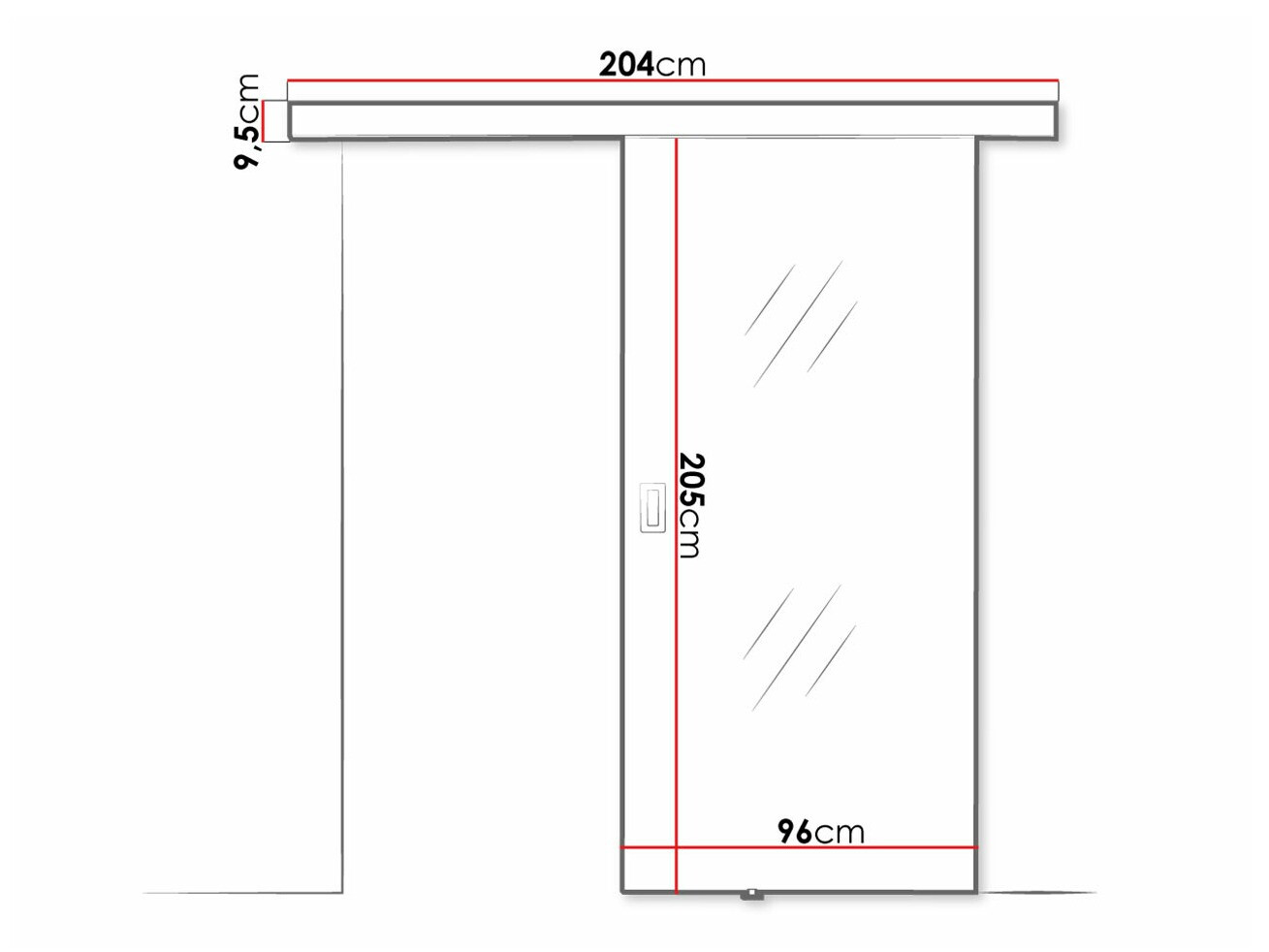 Klizna vrata Dover 207
