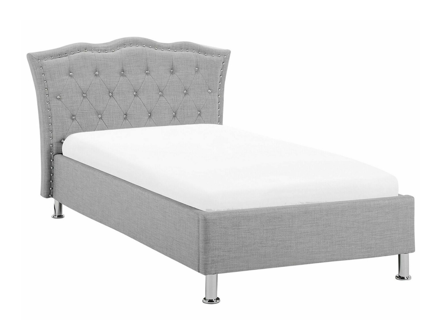 Krevet Berwyn 720 (Svijetlo siva)