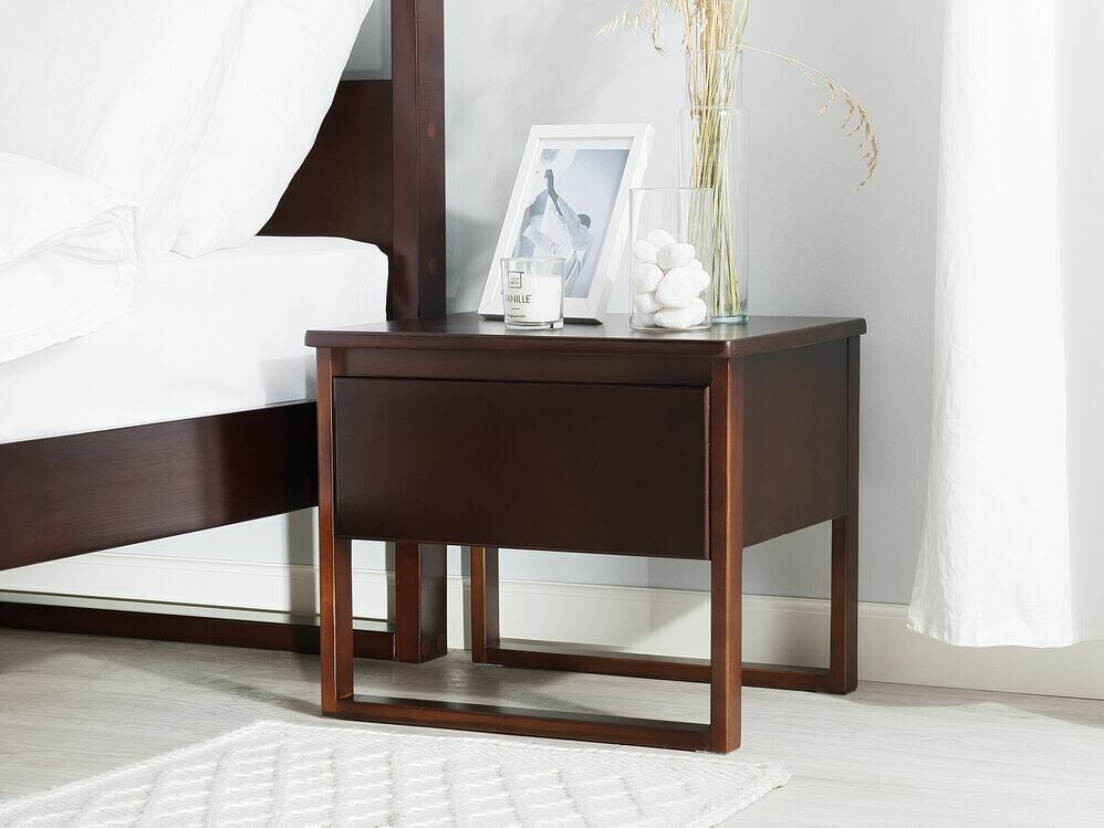 Noćni ormarić Berwyn 753 (Tamno drvo)