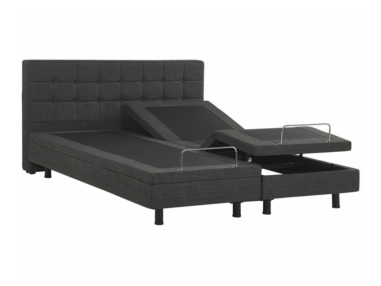 Krevet Berwyn 762 (Tamno siva)