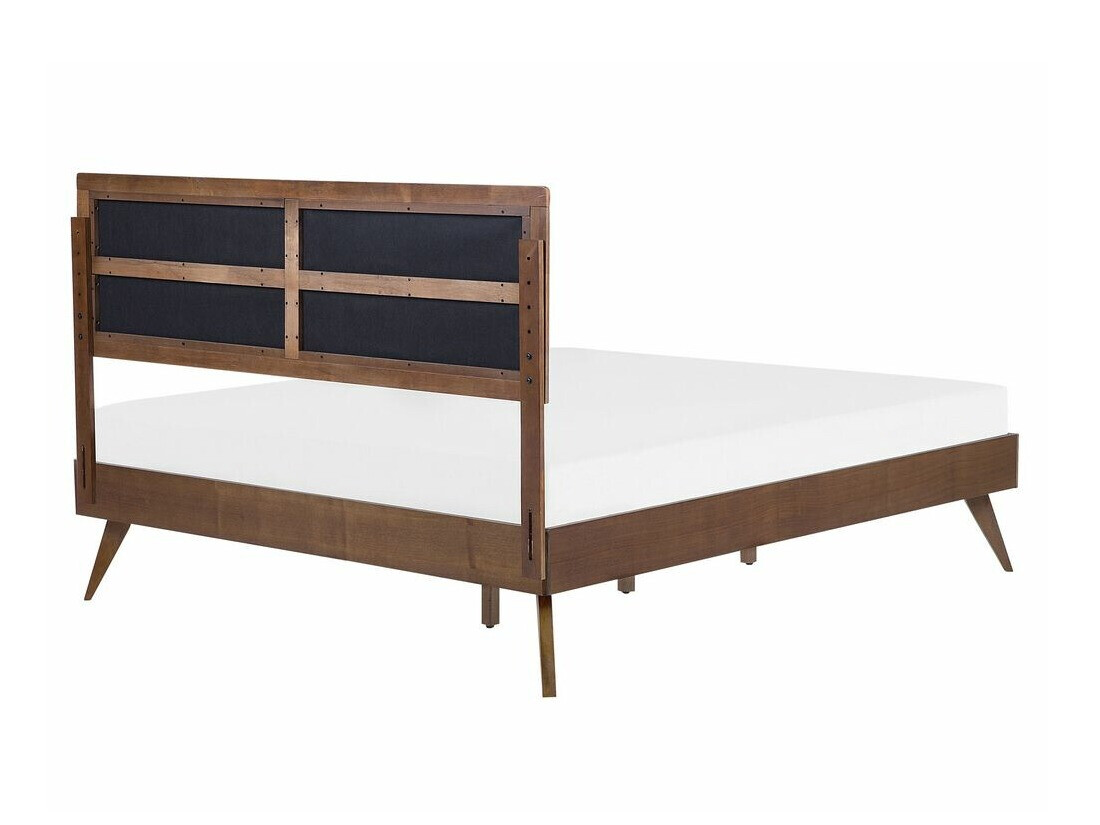 Krevet Berwyn 772 (Siva + Tamno drvo)