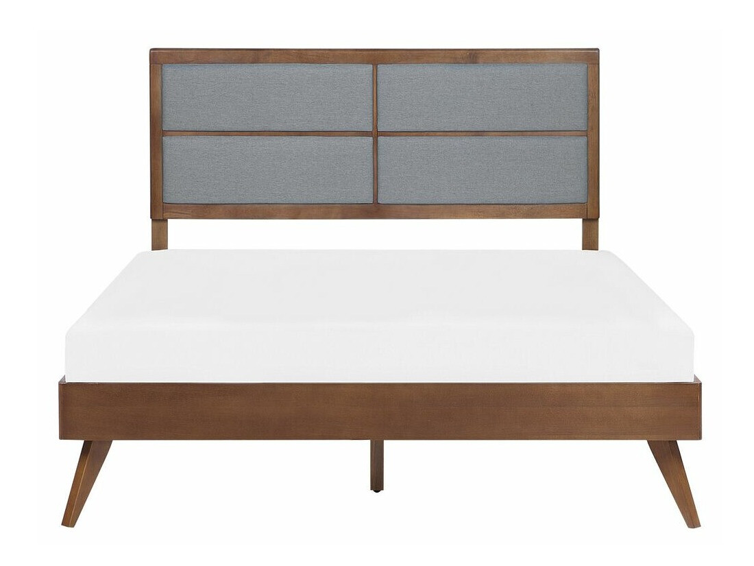 Krevet Berwyn 772 (Siva + Tamno drvo)