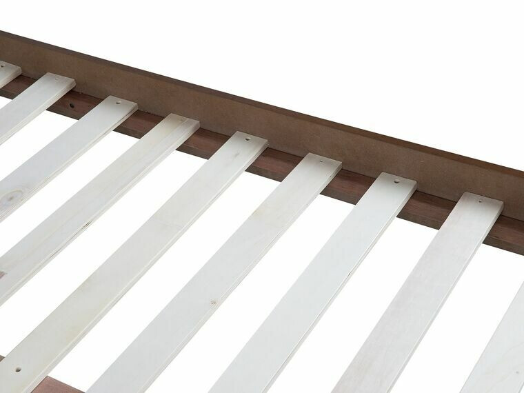 Krevet Berwyn 772 (Siva + Tamno drvo)