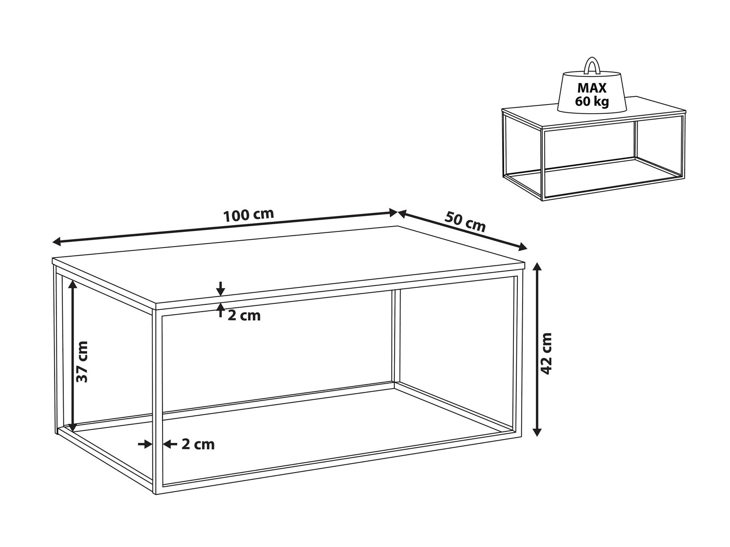 Stolić za kavu Berwyn 776
