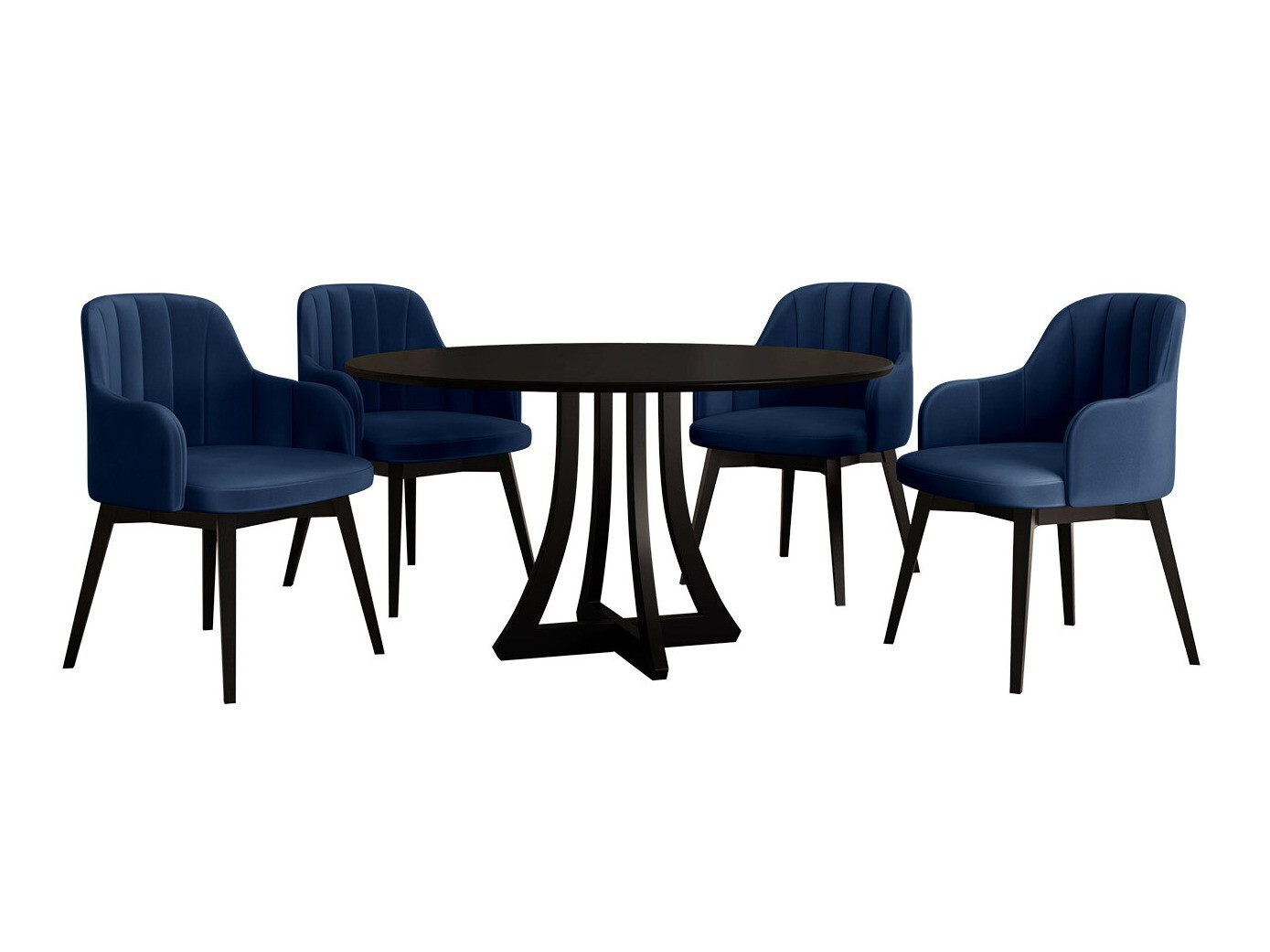 Blagovaonski set Racine 128 (Crna)