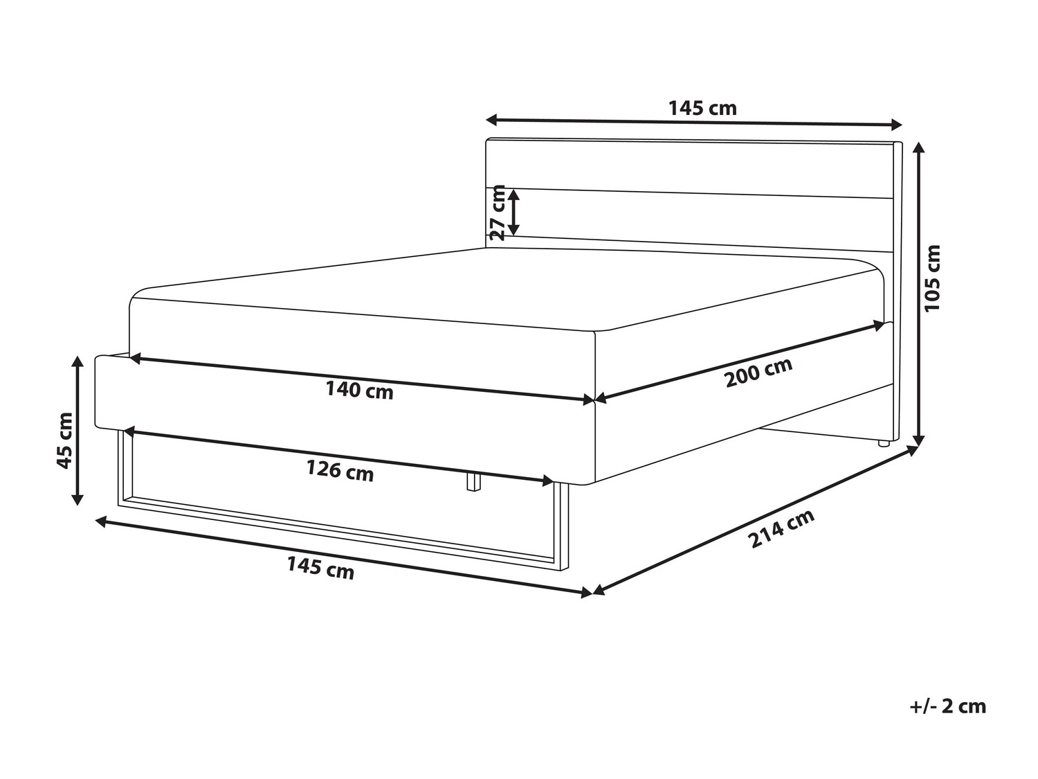 Krevet Berwyn 814 (Zelena)