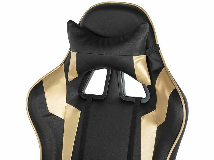 Gaming stolica Berwyn 820 (Crna + Zlatna)