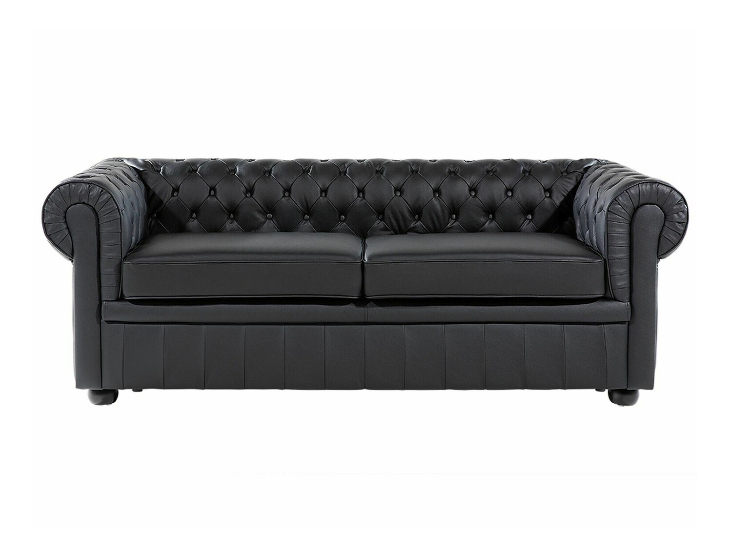 Chesterfield kauč Berwyn 832 (Crna)