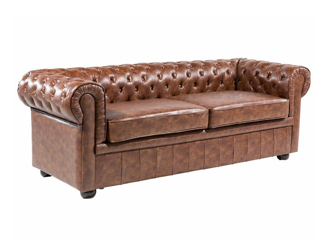 Chesterfield kauč Berwyn 832 (Smeđa)