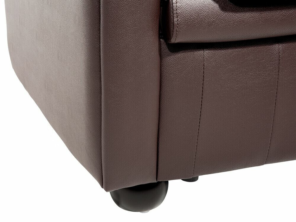 Chesterfield kauč Berwyn 832 (Tamno smeđa)