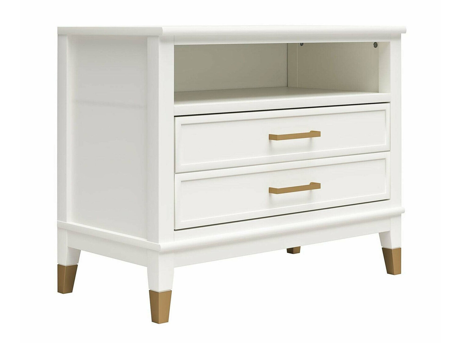 Noćni ormarić CosmoLiving by Cosmopolitan Belromu 107 (Bijela)