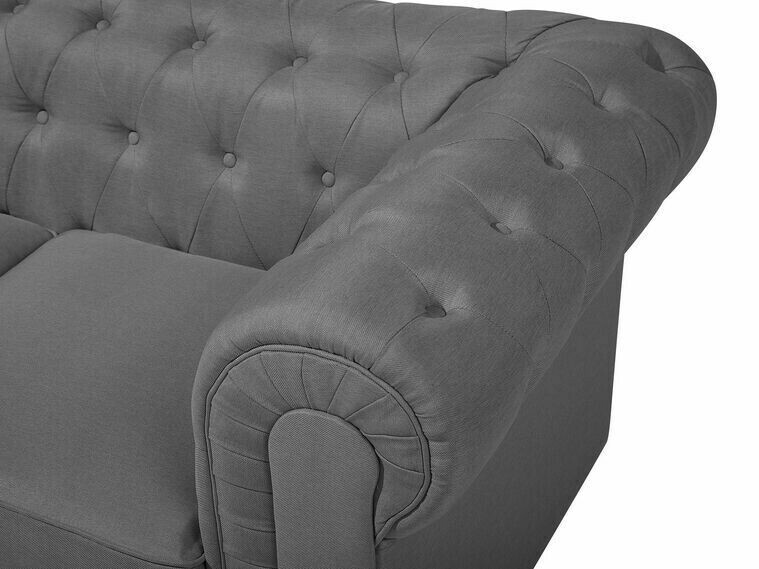 Chesterfield kauč Cirdoro 104 (Siva)