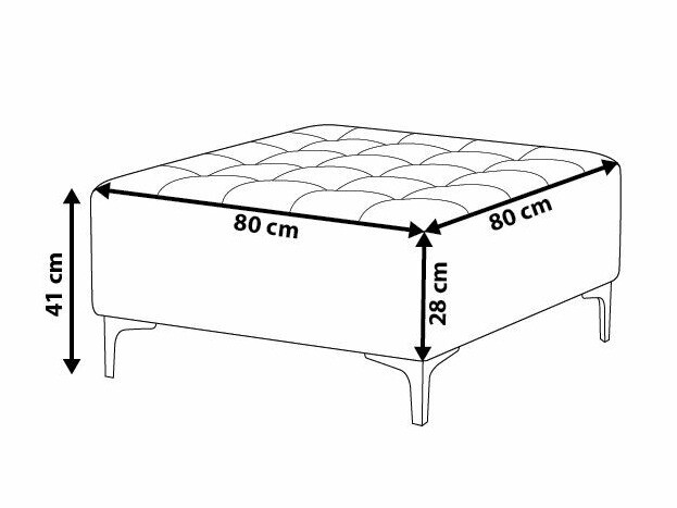 Tabure Felvena 104 (Crna)