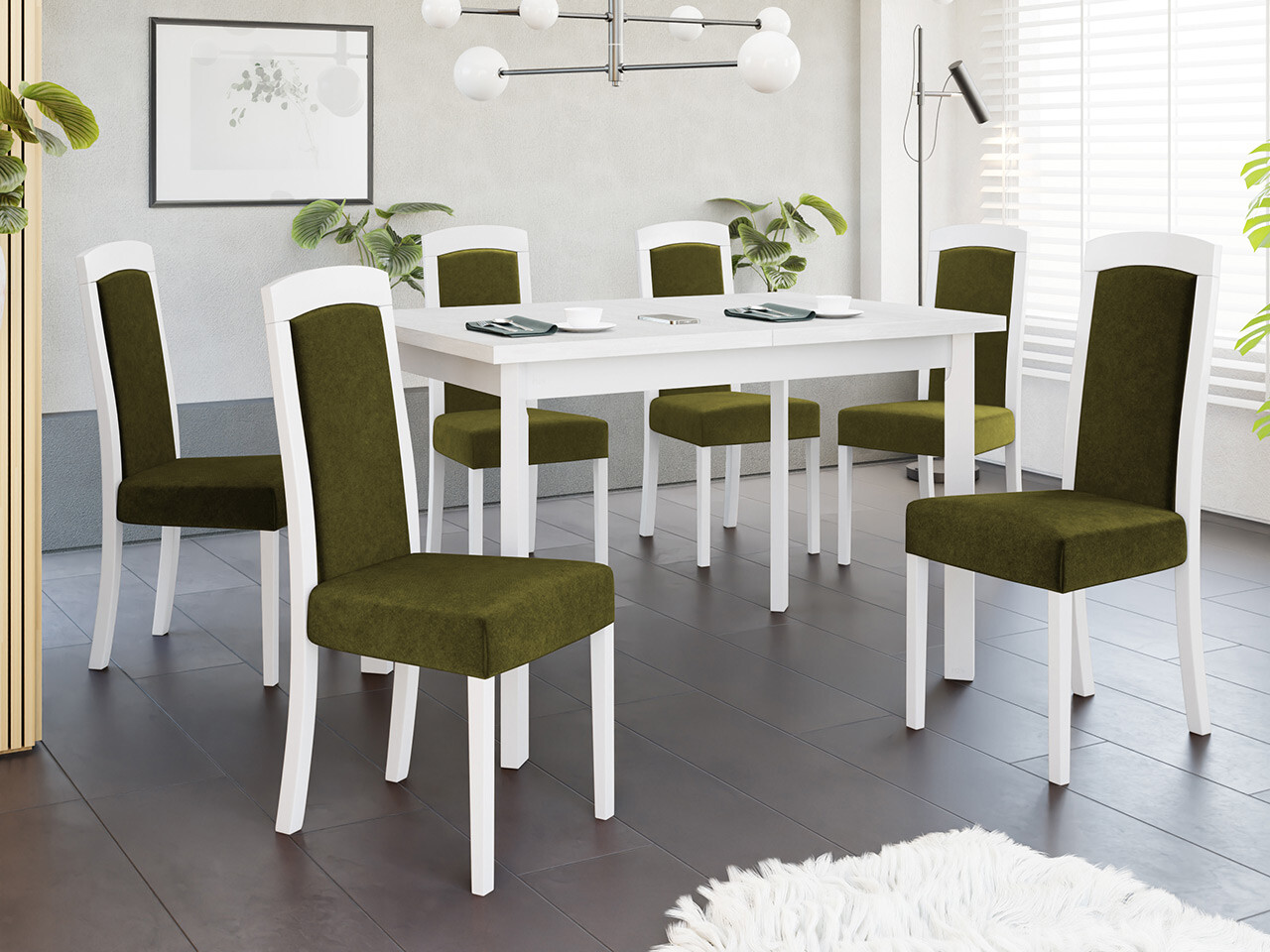 Blagovaonski set Victorville 351 (Bijela)