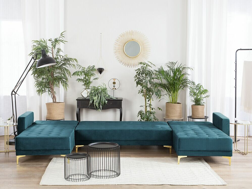 Modularna kutna garnitura Felvena 109 (Tirkizna)