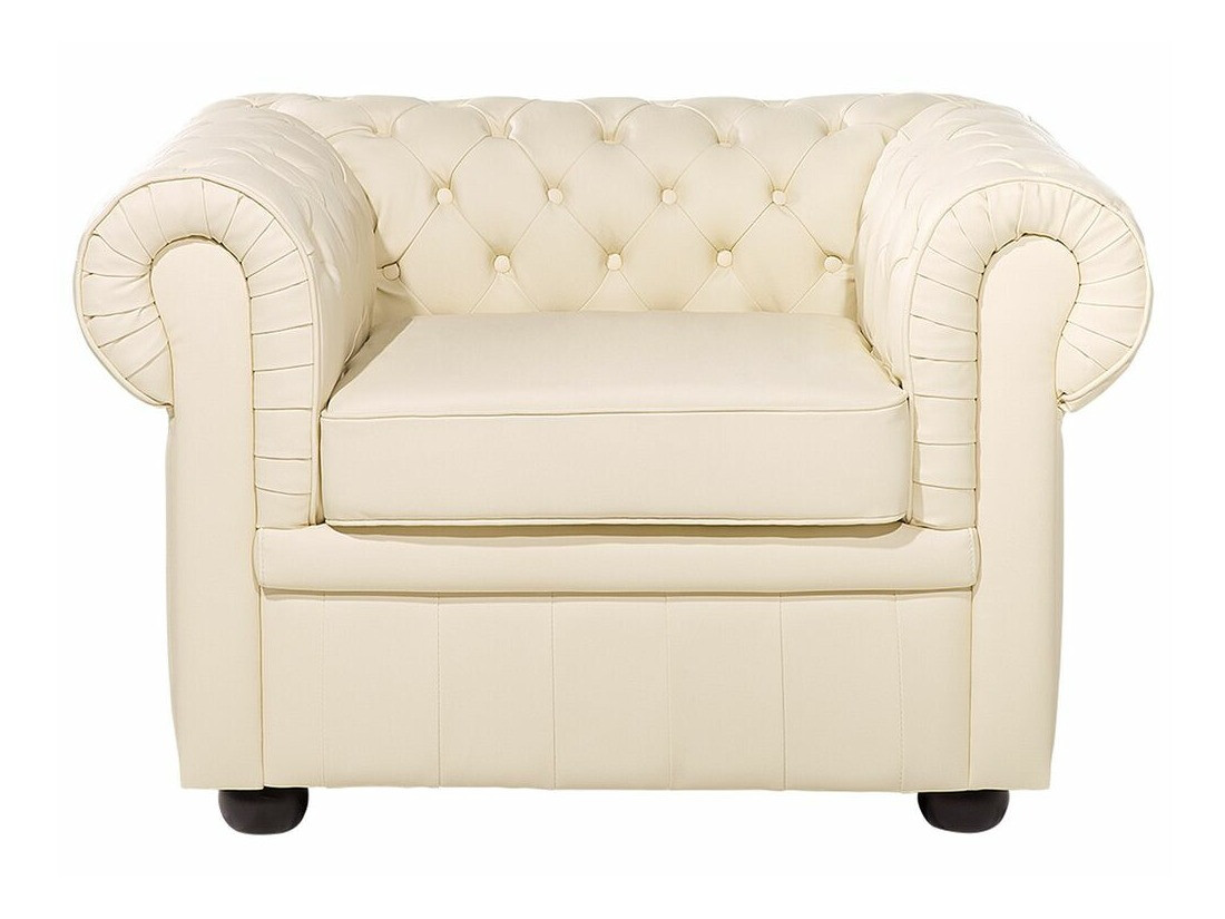Chesterfield fotelja Cirdoro 105 (Krem)