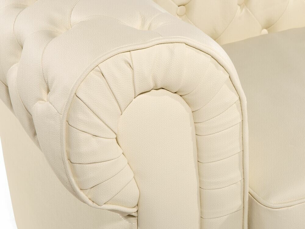 Chesterfield fotelja Cirdoro 105 (Krem)