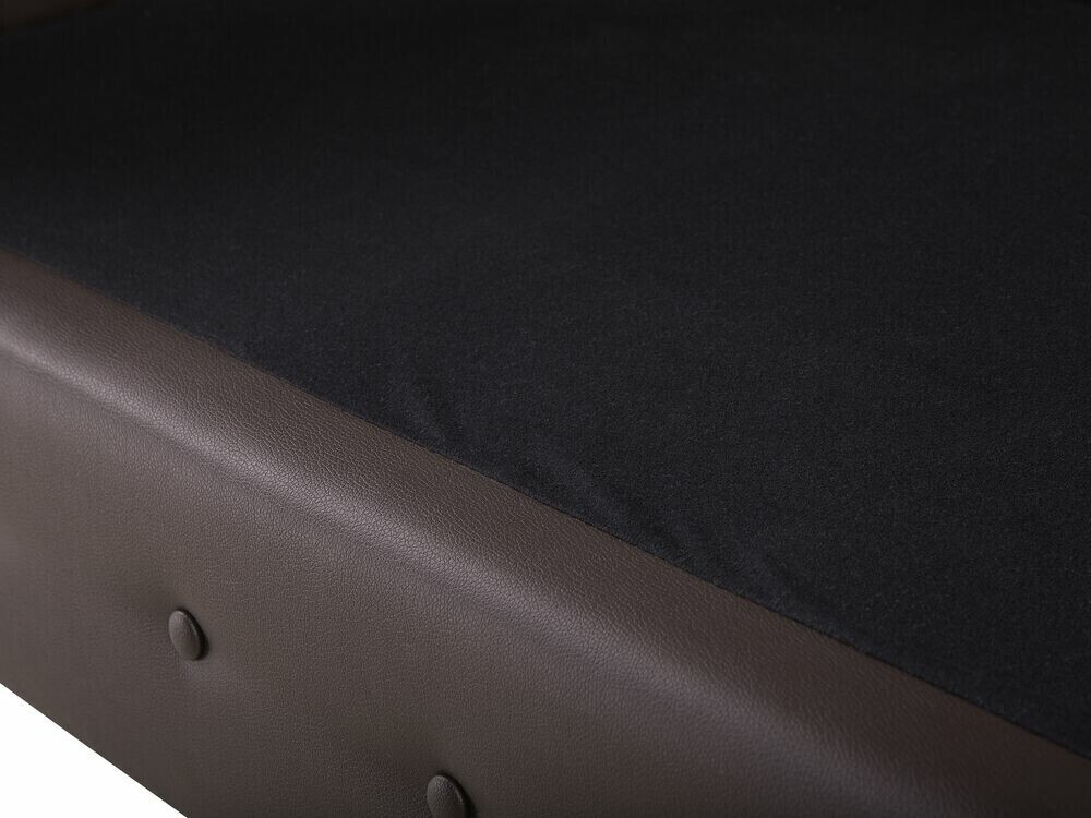 Chesterfield kauč Cirdoro 106 (Tamno smeđa)