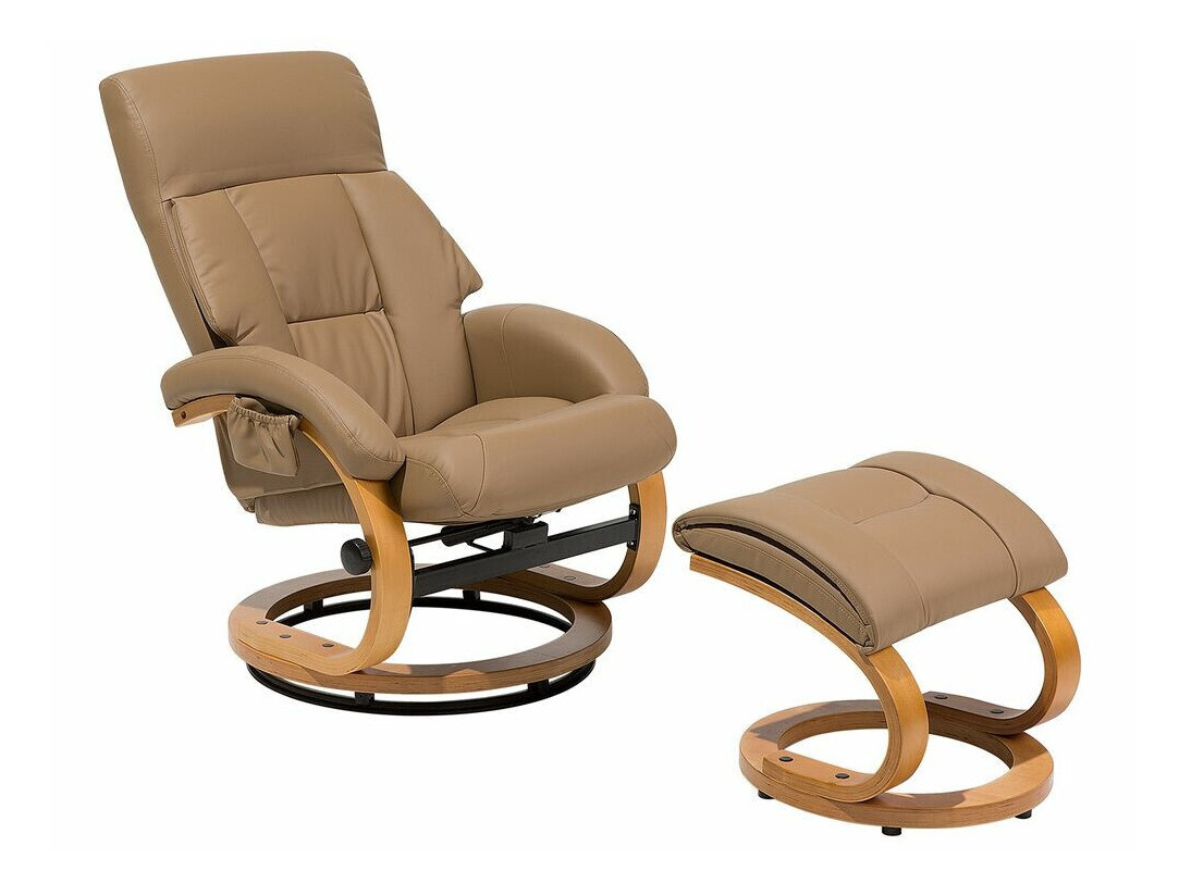 Fotelja Berwyn 877 (Svijetlo smeđa)