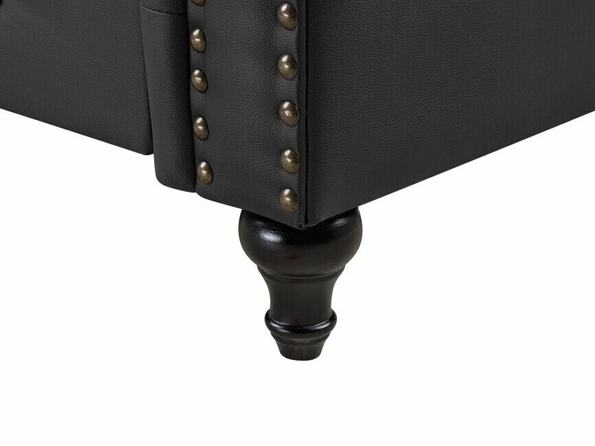 Sofa chesterfield Cirdoro 106 (Crna)