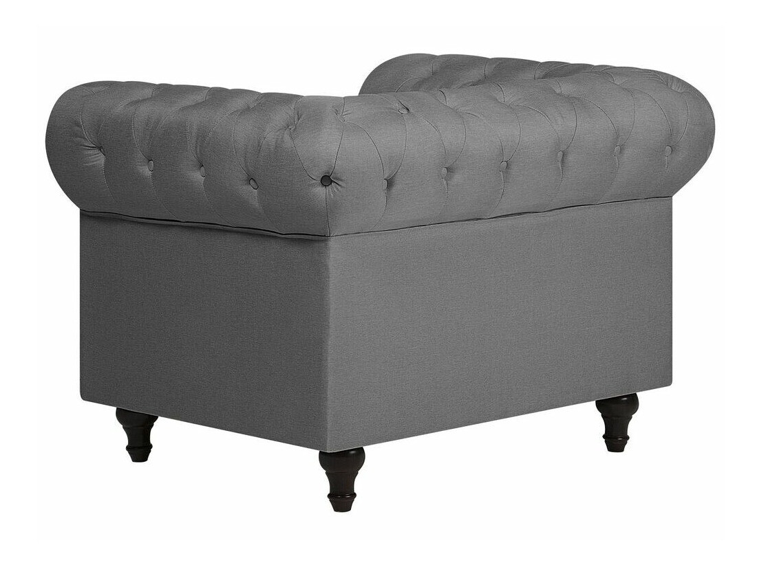 Chesterfield fotelja Cirdoro 107 (Siva)