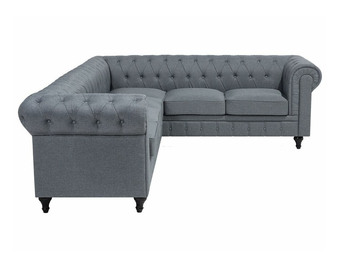 Chesterfield kutna garnitura Cirdoro 109 (Siva)