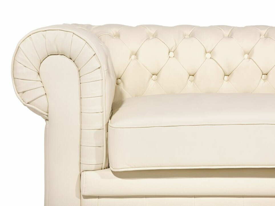 Chesterfield set tapeciranog namještaja Cirdoro 112 (Krem)