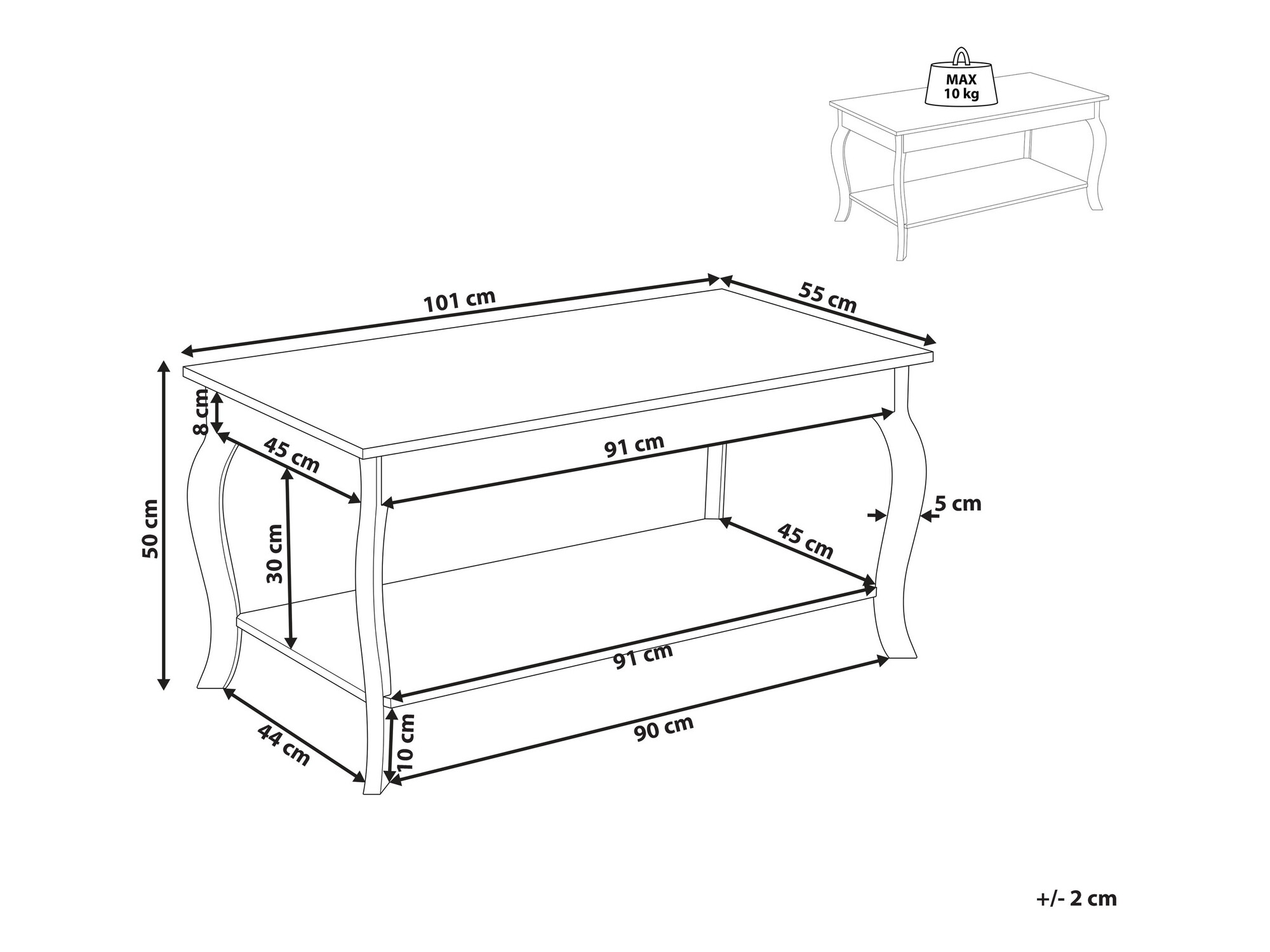 Stolić za kavu Berwyn 998