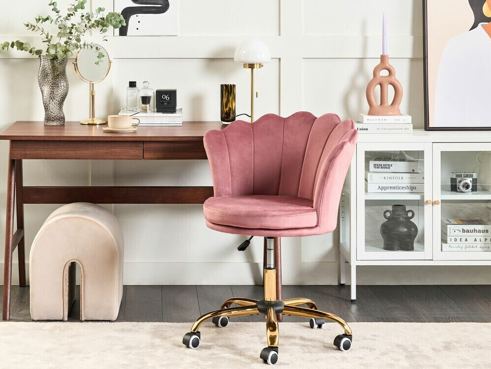 Uredska stolica Berwyn 991 (Ružičasta + Zlatna)