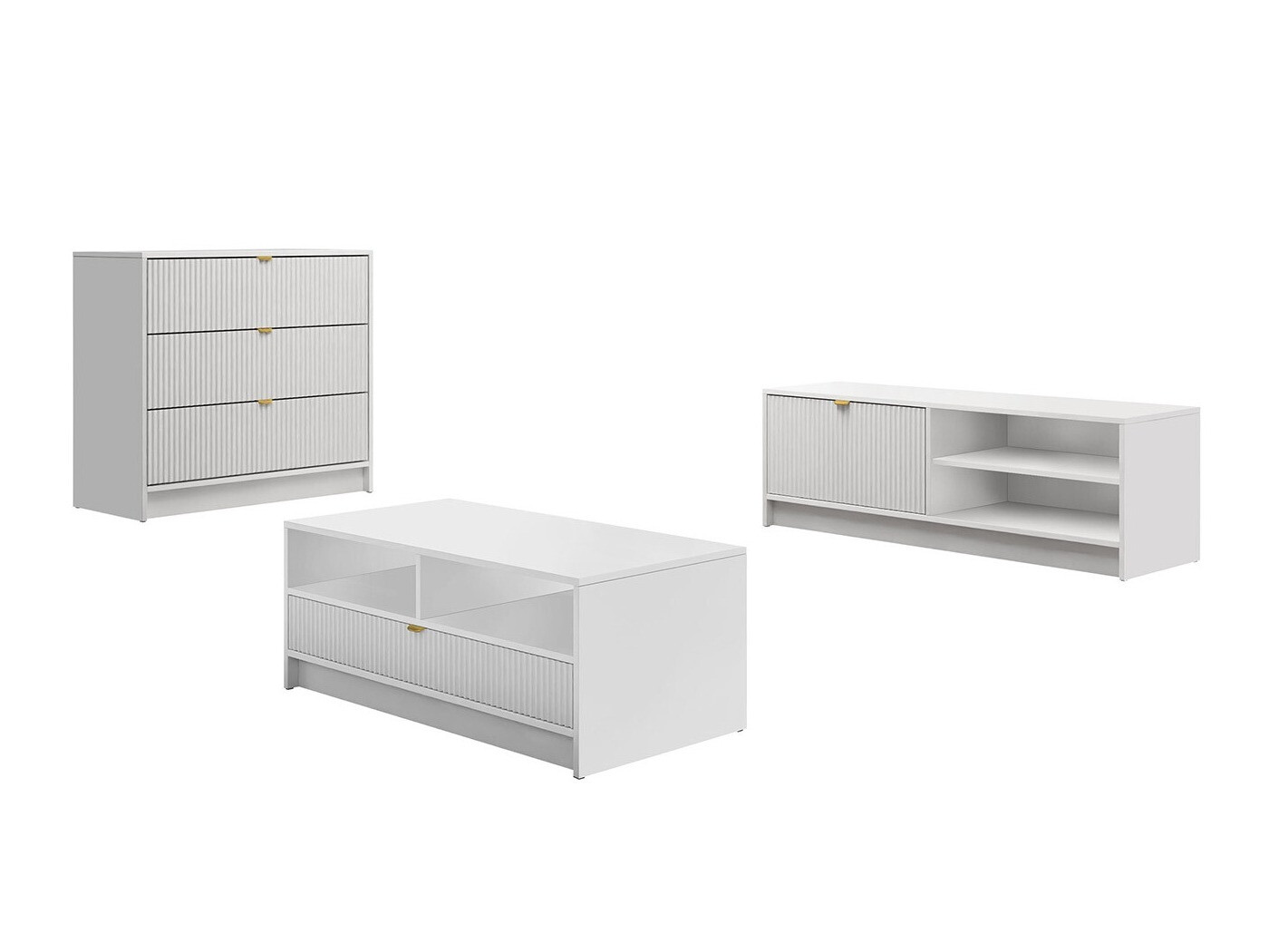 Dnevni boravak Comfivo Larmire 108 (Bijela)