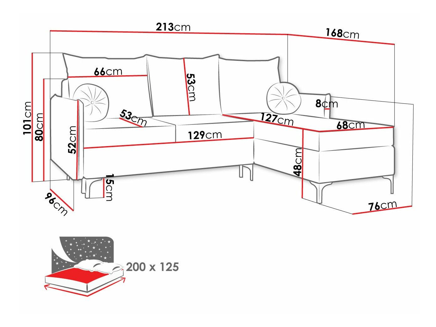 Kutna garnitura Clovis 112 (Manila 25)