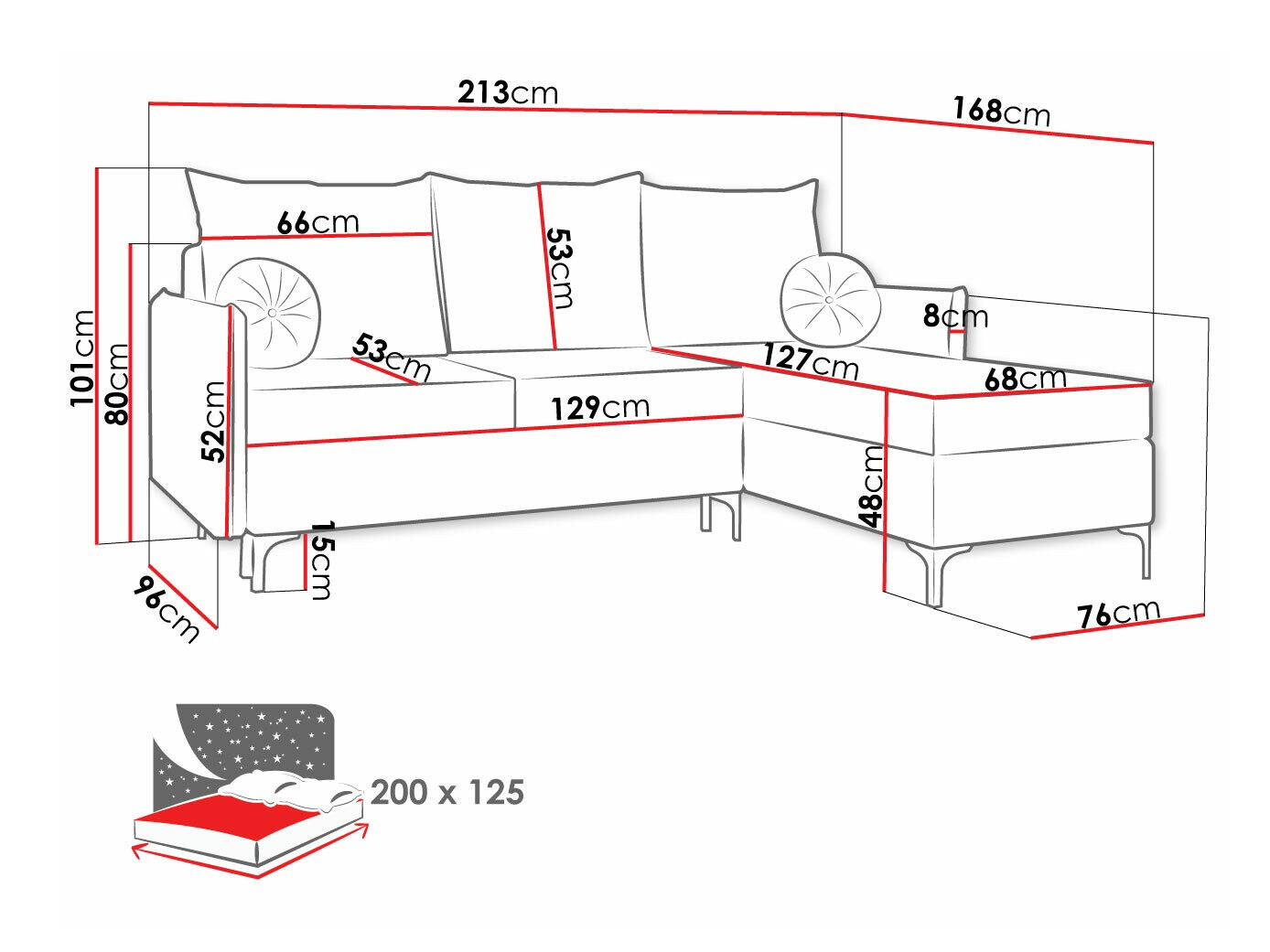 Kutna garnitura Clovis 112 (Manila 35)