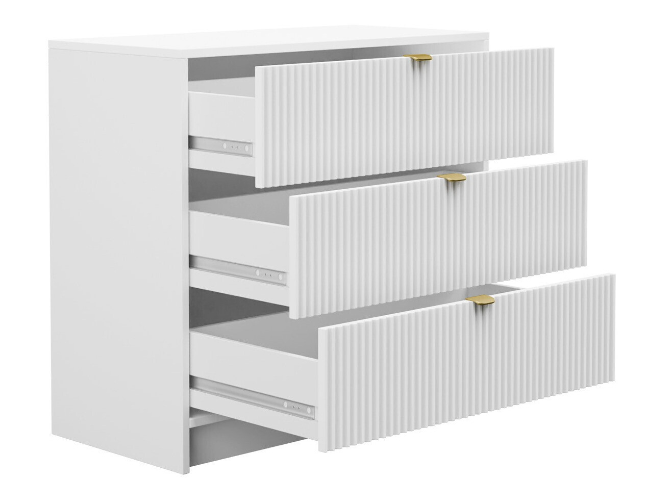 Set za dnevni boravak Comfivo Larmire 108 (Bijela)