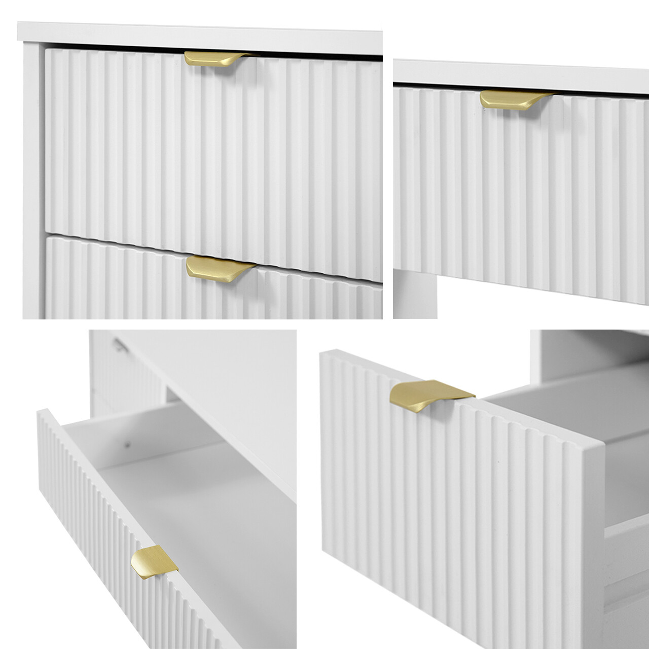 Set za dnevni boravak Comfivo Papilio I (Bijela)