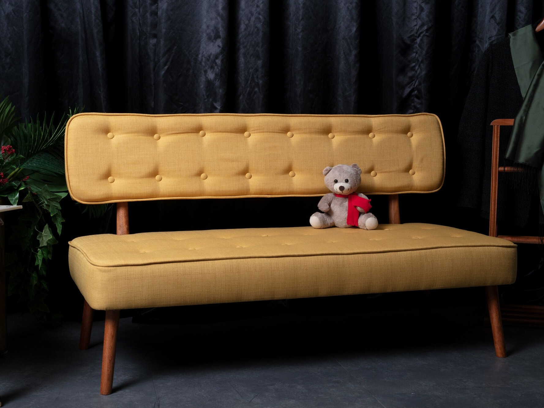 Tapecirana klupa Altadena 352 (Žuta)